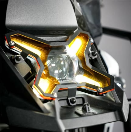 BMW R1300GS Adventure Far Koruyucu Şeffaf Kapak (2024+) | NocamotoBMW R1300GS ADV 2024+ Far Koruyucu Şeffaf Kapak