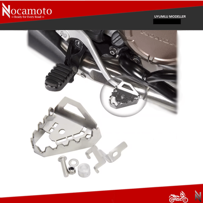 Honda Africa Twin CRF1100L Arka Fren Cross Pedalı | NocamotoHONDA CRF1100L Africa Twin Arka Fren Cross Pedalı