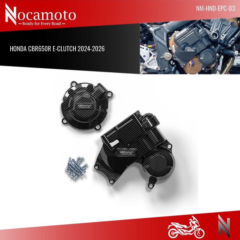 Honda CBR650R E‑Clutch Motor Koruma Kapağı Seti (2024‑2026)HONDA CBR650R CB650R 2024+ E-CLUTCH Motor Koruma Kapağı Seti