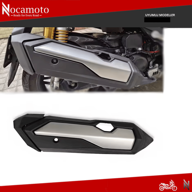 Honda Forza 250 Egzoz Koruma Demiri Komple Set | NocamotoHONDA FORZA250 Egzoz Koruyucu Komple Set