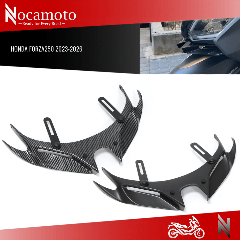 HONDA FORZA250 Ön Grenaj Kanatçıkları Aerodinamik Kanat Yan Kanatlar Spoiler
