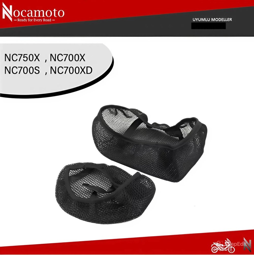 Honda NC750X NC700X 3D Sele Kılıfı | Nefes Alabilen & Konforlu - NocamatoHONDA NC750X NC700X NC700S NC750 3D Sele Kılıfı, Nefes Alabilen Minder