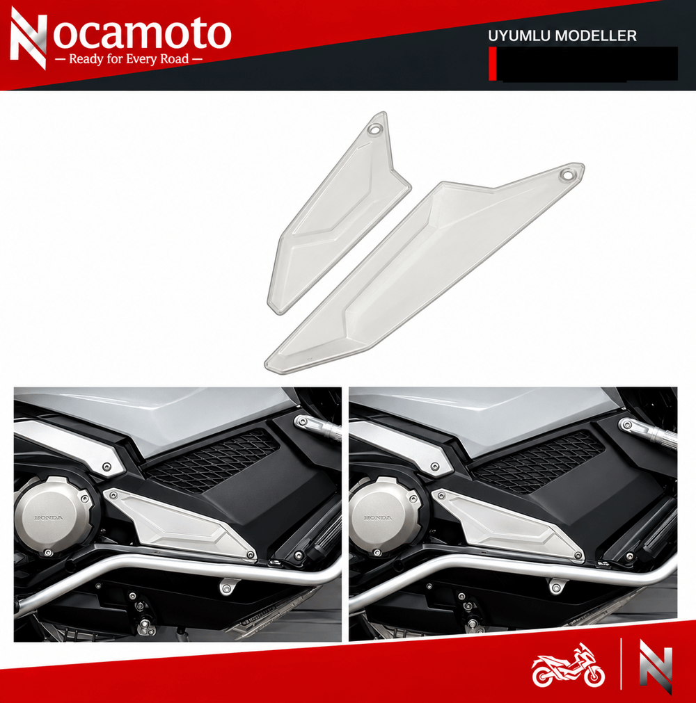 Honda X-ADV750 2021+ Yan Ayak Basamağı Plakası GümüşHONDA X-ADV750 Yan Ayak Basamağı Plakası Gümüş Renk 2021+