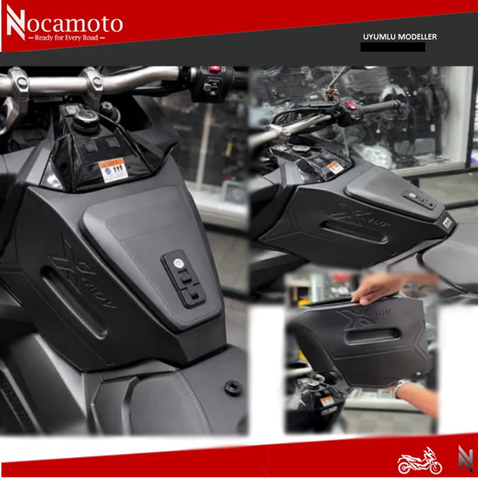 HONDA X-ADV750 FORZA750 Tünel Çanta ABS X-ADV Serisi, Kilitlenebilir