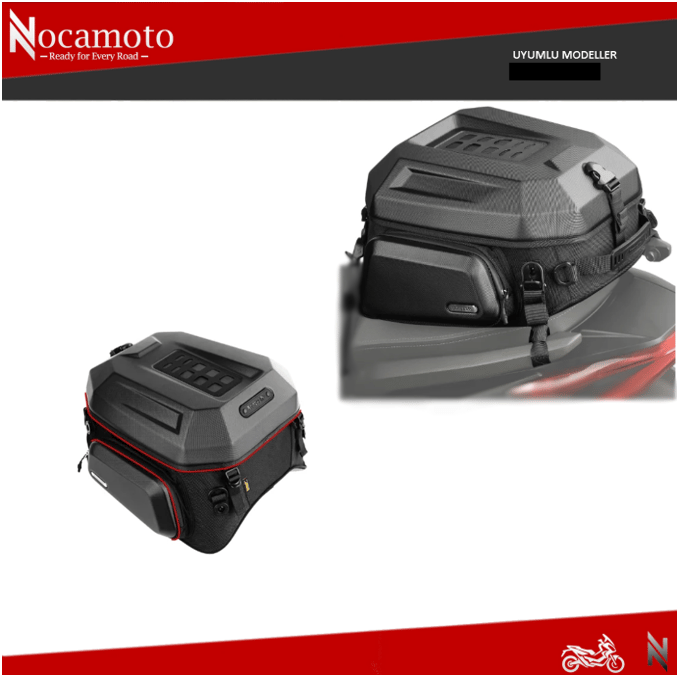 Rhinowalk MFT2310BK Genişletilebilir Arka Çanta (23L-35L) | NocamotoRhinowalk MFT2310BK ABS Sert Kabuklu Genişletilebilir Arka Çanta 23L-35L