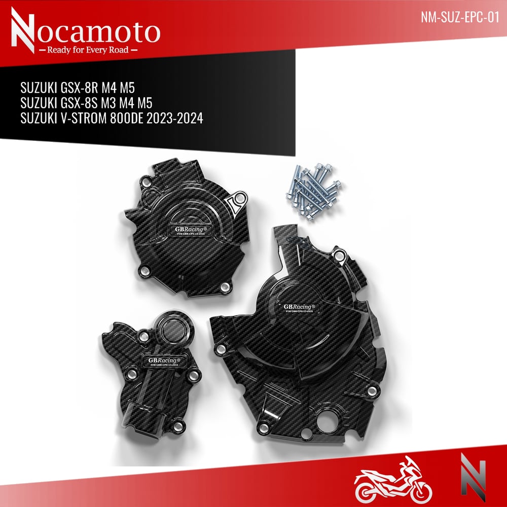 Suzuki GSX-8R / GSX-8S Motor Koruma Kapağı Seti (Blok Koruma)SUZUKI GSX-8R GSX-8S Motor Koruma Kapağı Seti