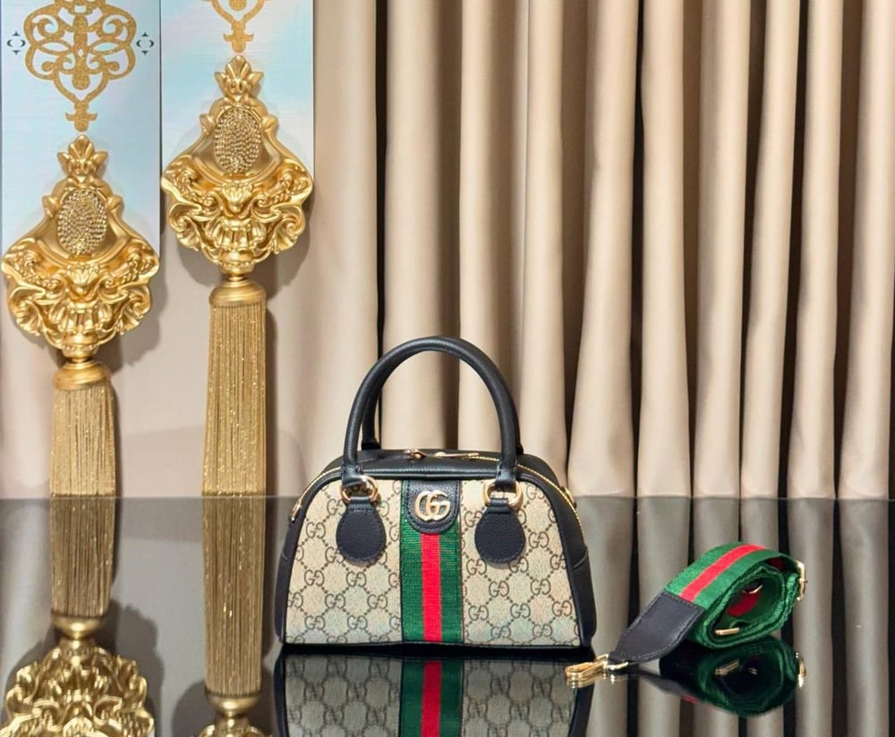 GUCCİ İthal çift askılı tasarım çanta