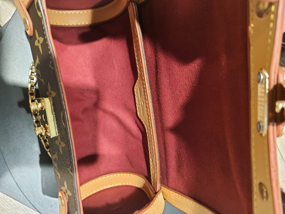 LOUIS VUITTON Hakiki Deri Tasarım Aksesuarları paslanmaz çelik ten İthal Çanta 