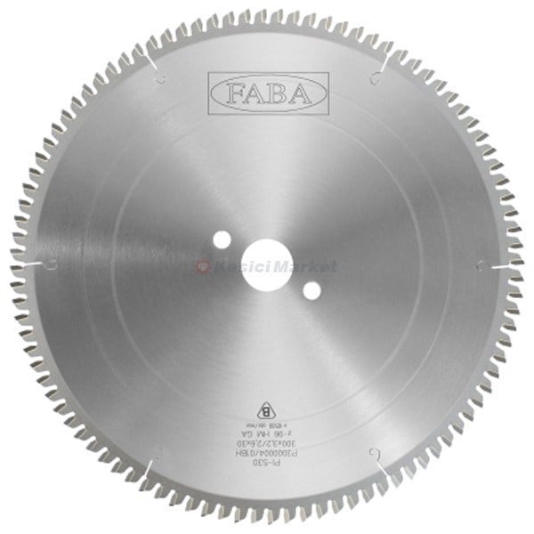 FABA 300x3,2/2,6x30 Z:96 GA HW - NEGATİF ALÜMİNYUM VE PVC TESTERESİ
