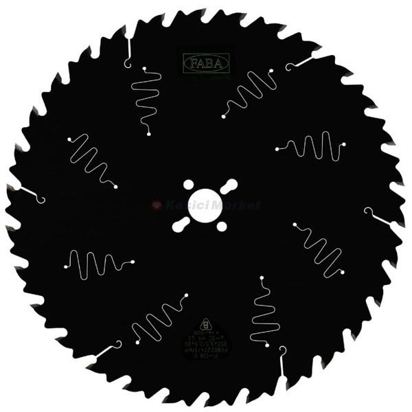 FABA 350x3,6/2,5x30 Z:32 GS HW (SESSİZ) AHŞAP İÇİN ATLAMALI TESTERE
