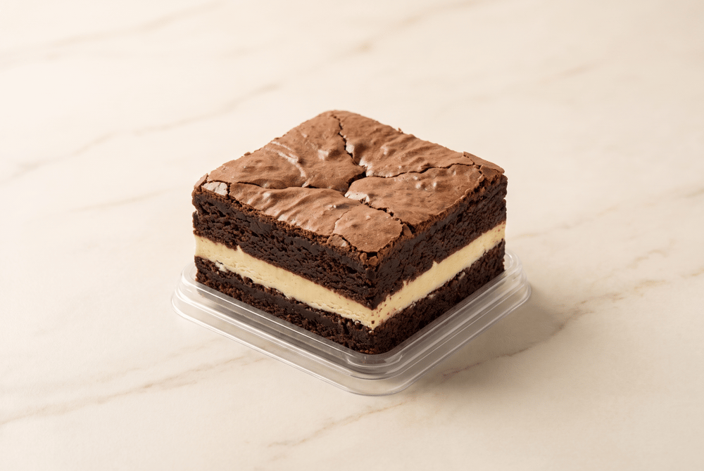 İki Çikolatalı Brownie