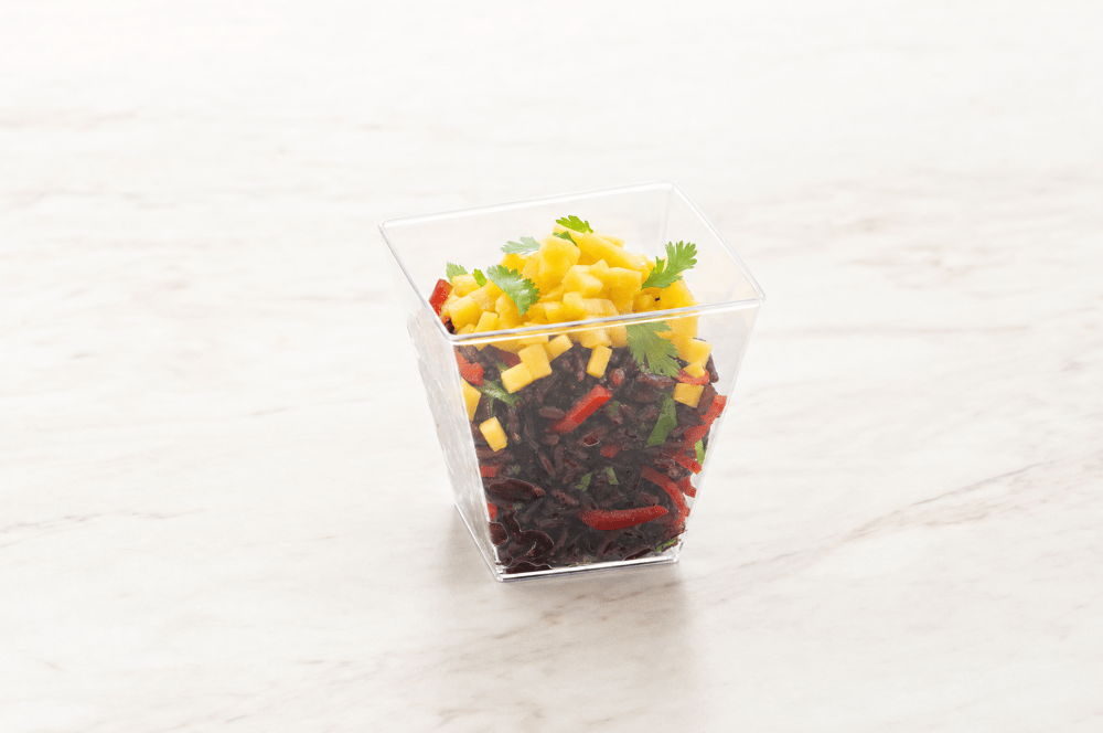 Mango ve Edamameli Yabani Pirinç Salatası