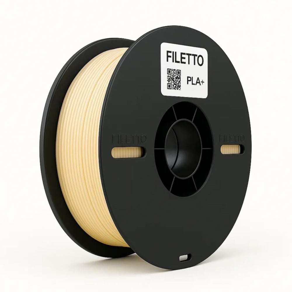 Filetto PLA+ 3D Filament – 1.75mm – 1KG – AMS Uyumlu Ten Rengi