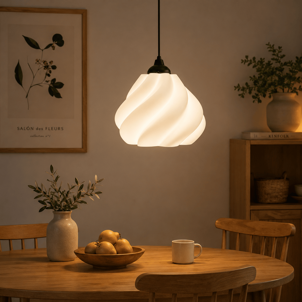Pumpkin Tekli̇ Sarkıt Avi̇ze Yatak Odasi Avize – Salon ve Mutfak Aydınlatması 22 X 37 CM Siyah Askı