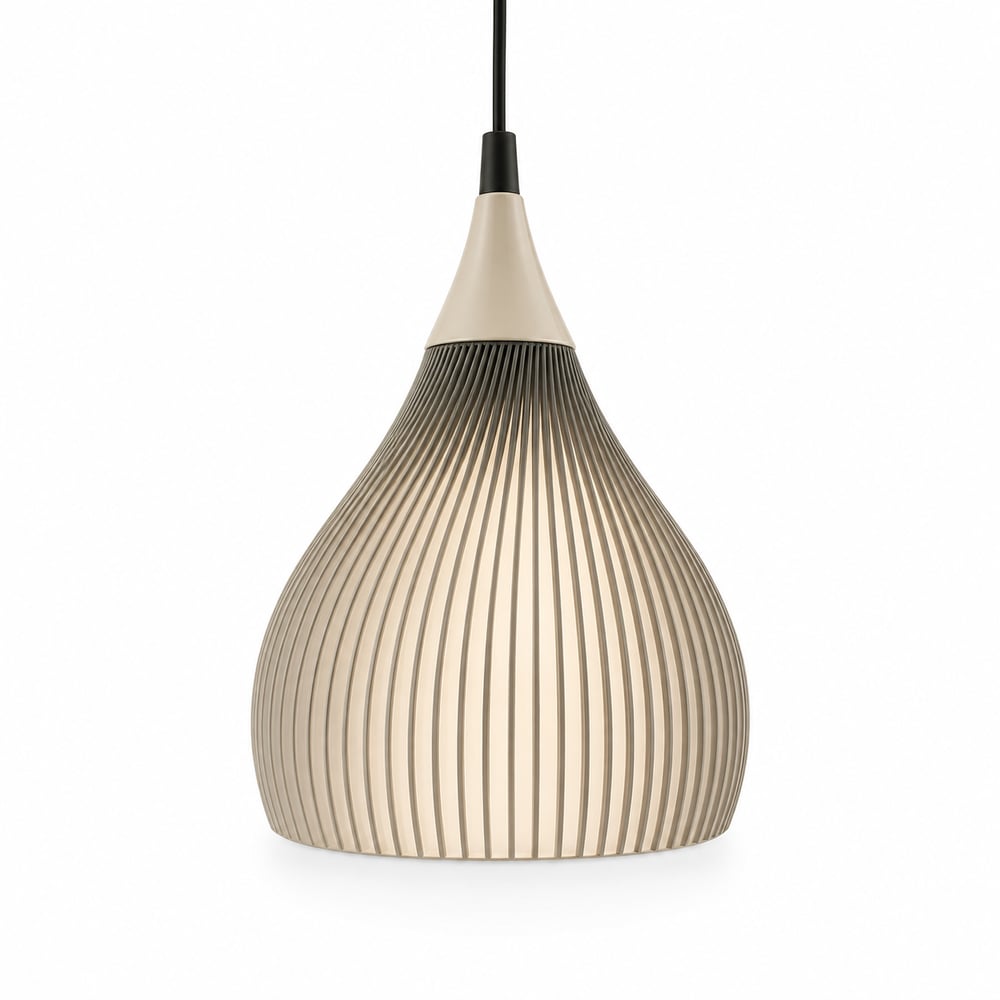 Sarkıt Avize Şapkalı Klasik – Salon Aydınlatması 22 X 20 CM