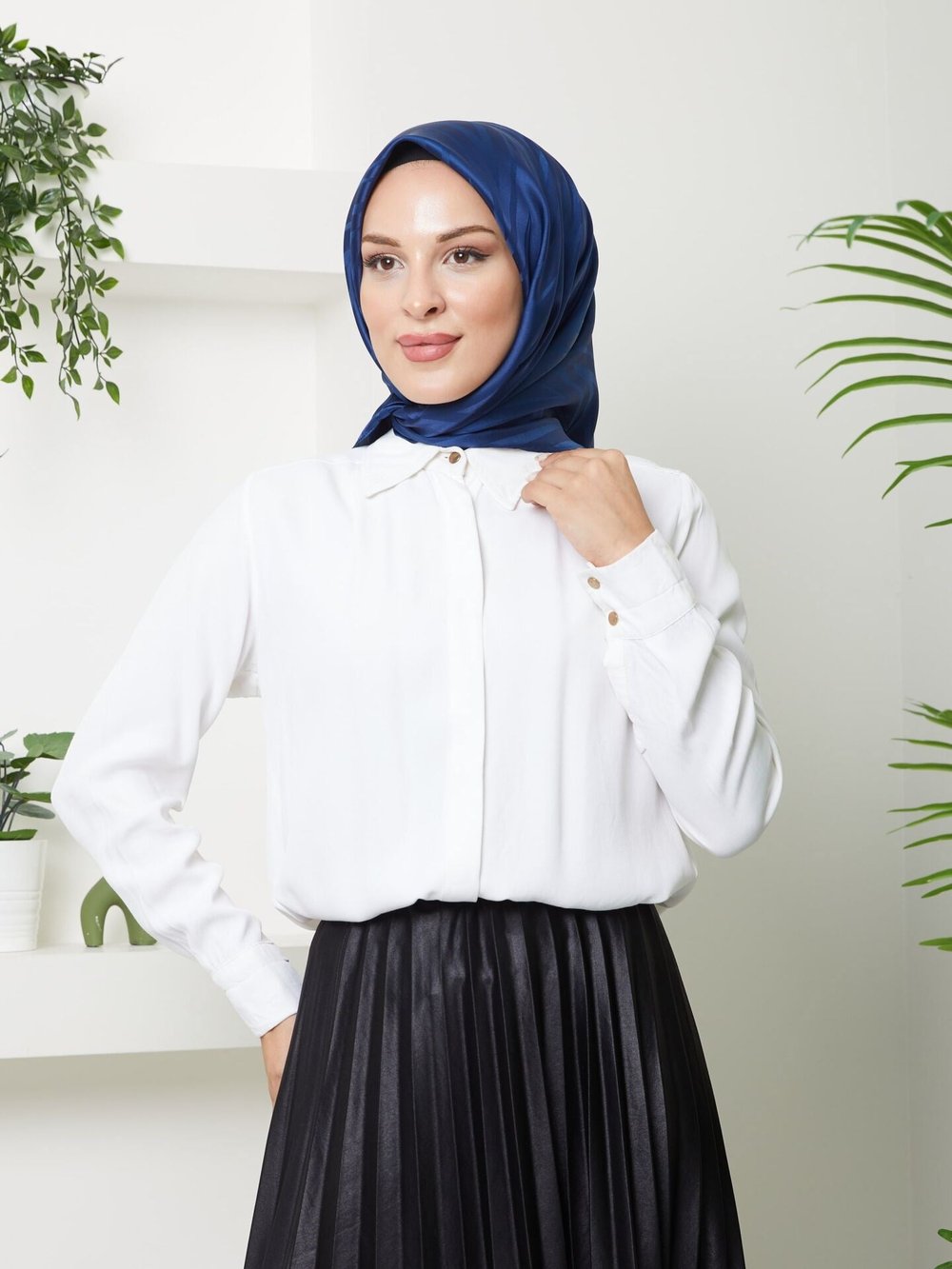 Zigzag Jakar Eşarp
