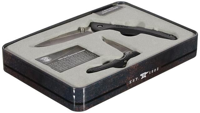 Buck Knives 285 & 283 Siyah Saplı Çakı Seti