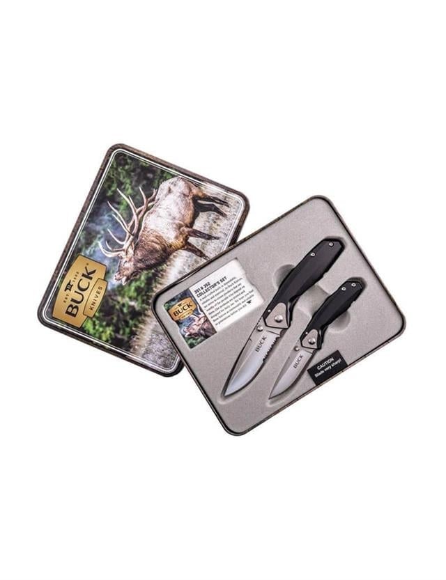 Buck Knives 351 & 352 Testere Ağızlı Çakı Seti