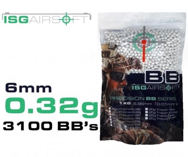 Isgairsoft 0.32G BB Airsoft Boncuk 3100 1KG