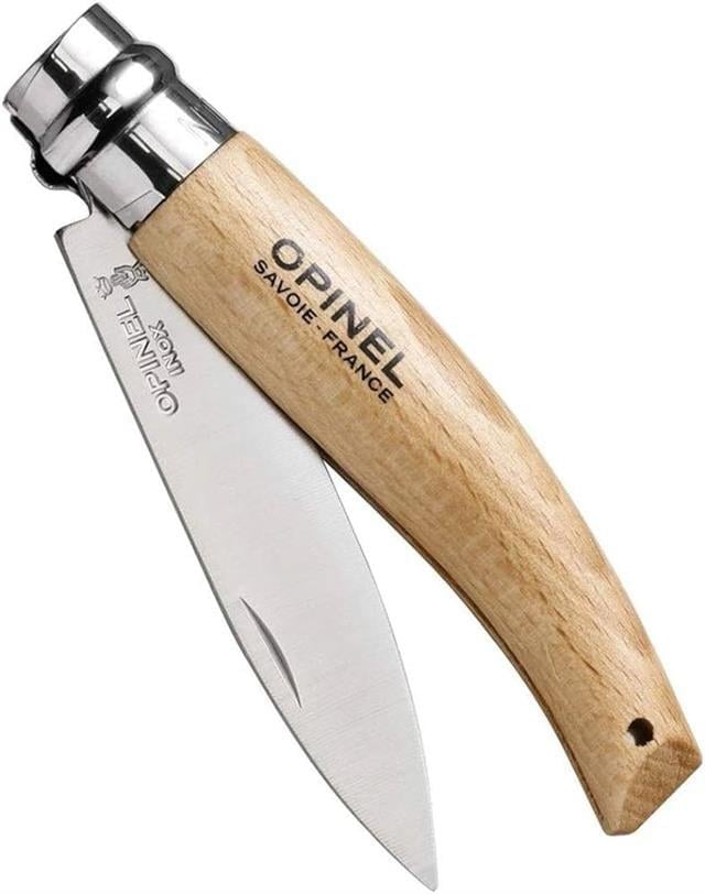Opinel Inox 6 No Kayın Saplı Paslanmaz Çelik Çakı