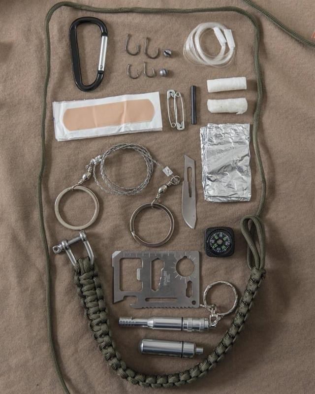 Paracord Acil Durum Seti