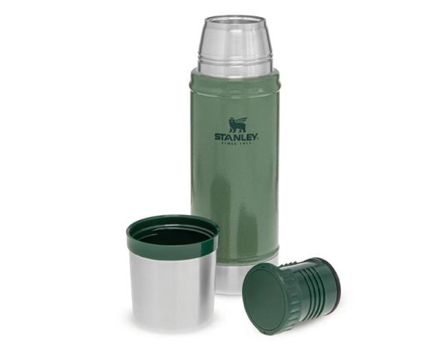 Stanley 0.47L Classic Legendary Bottle Hammertone Termos Yeşil