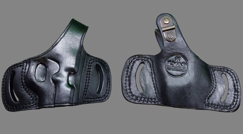 Walther P99 Yarım Kelebek - Siyah Deri Kılıf Çeşitleri