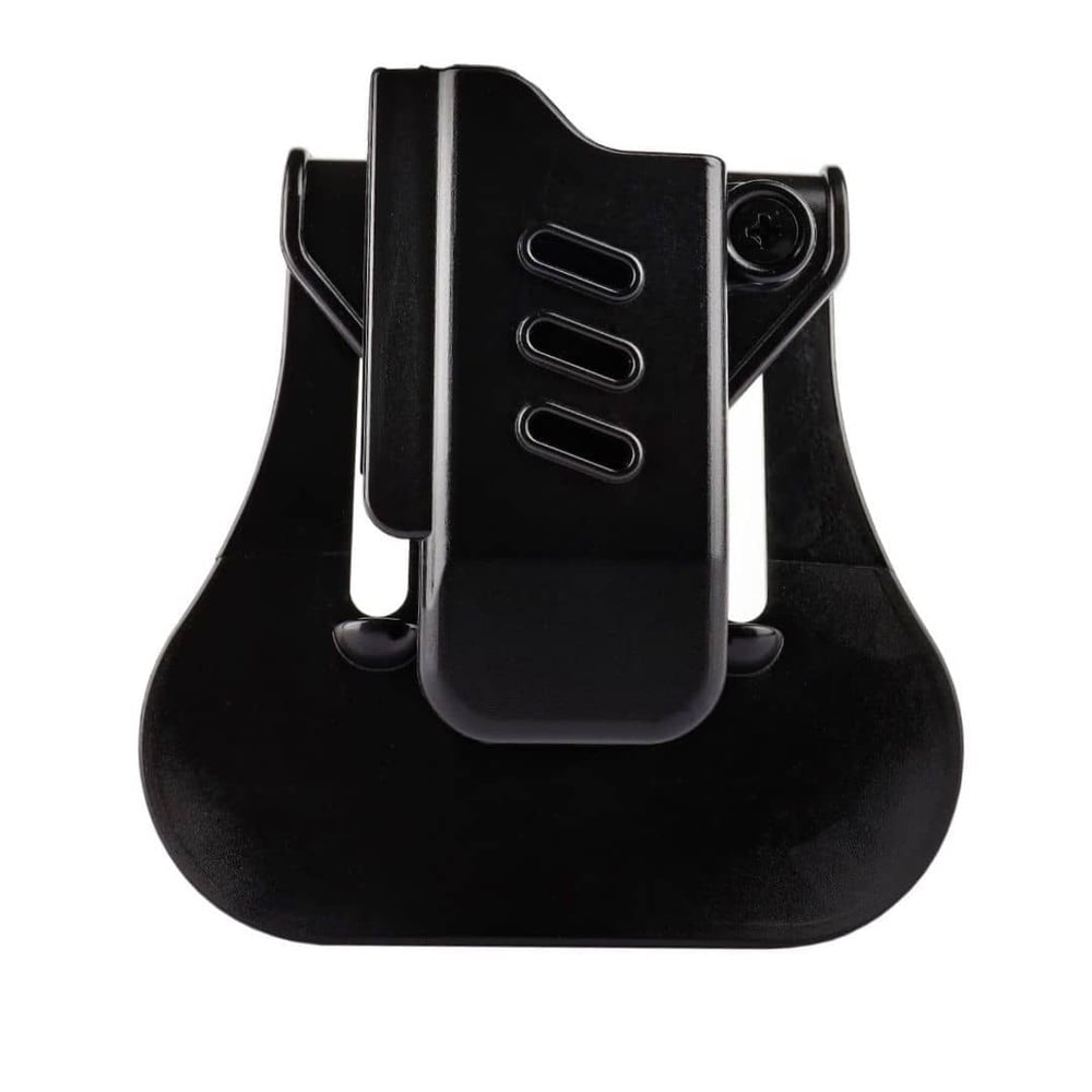 Black Grips Arkalıklı Tekli Taktik Polimer Şarjörlük Siyah
