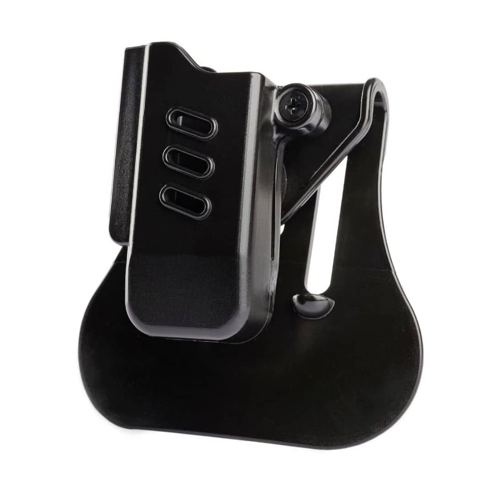 Black Grips Arkalıklı Tekli Taktik Polimer Şarjörlük Siyah