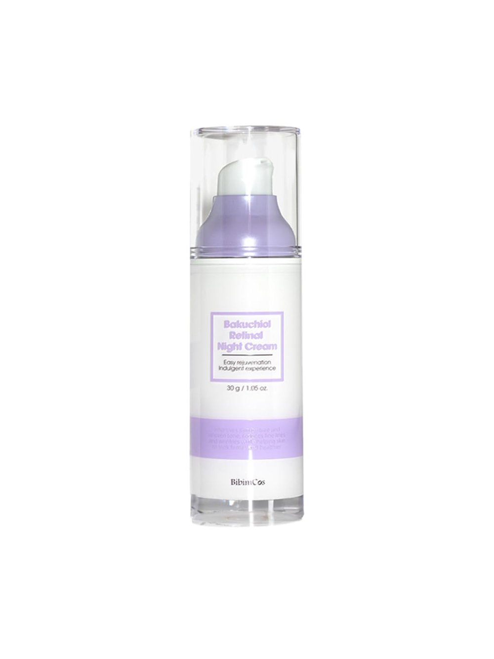Bakuchiol Retinal Night Cream (Bakuchiol ve Retinal İçeren Gece Kremi) 15gr