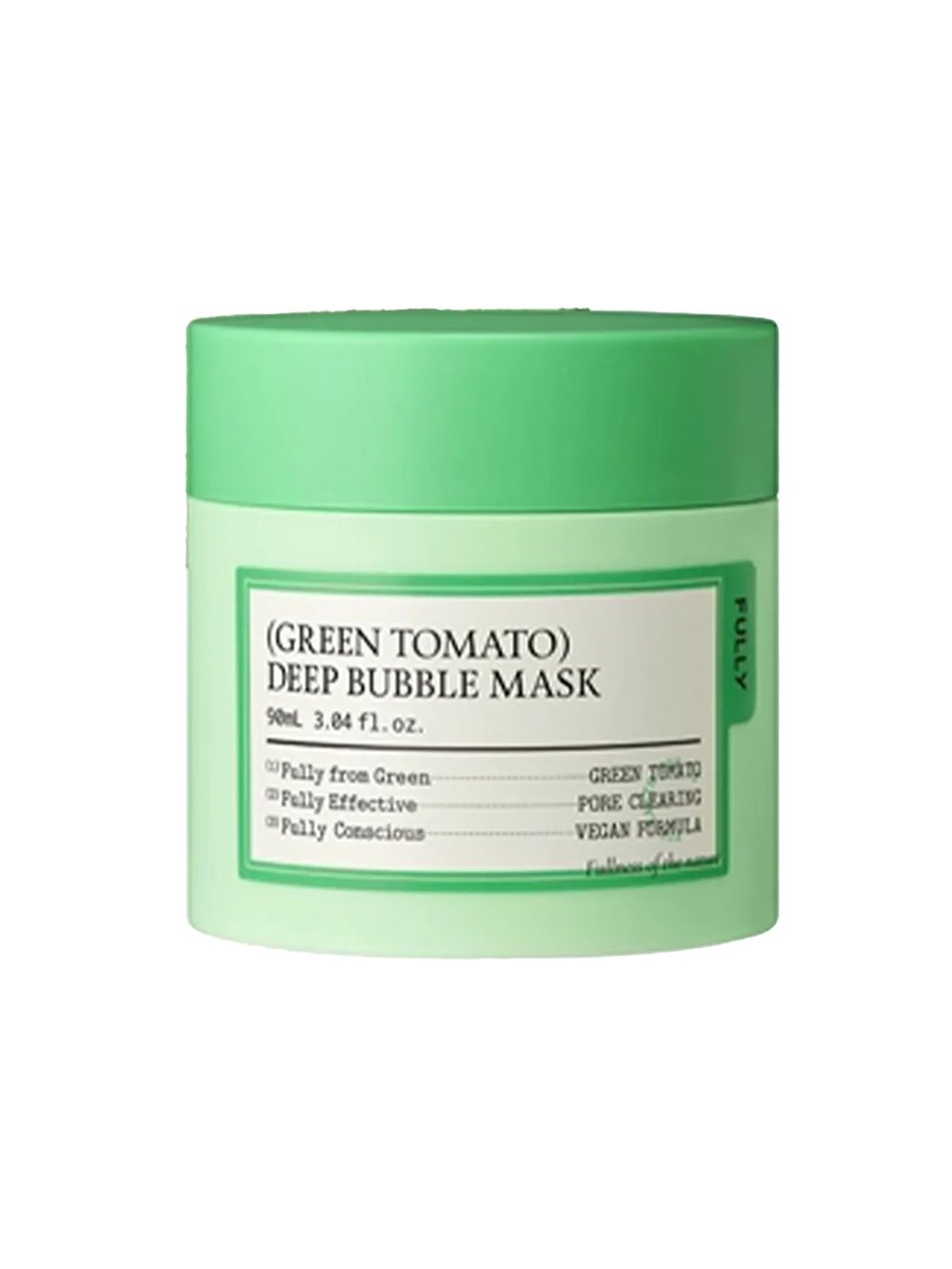 Fully Green Tomato Deep Bubble Mask (Gözenek Arındırıcı Maske)