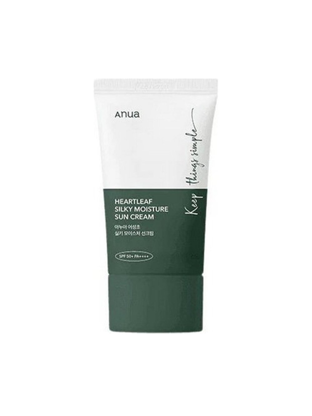 Heartleaf Silky Moisture Sun Cream Cildi Sakin Tutan Ipeksi Dokulu Güneş Kremi 50ml