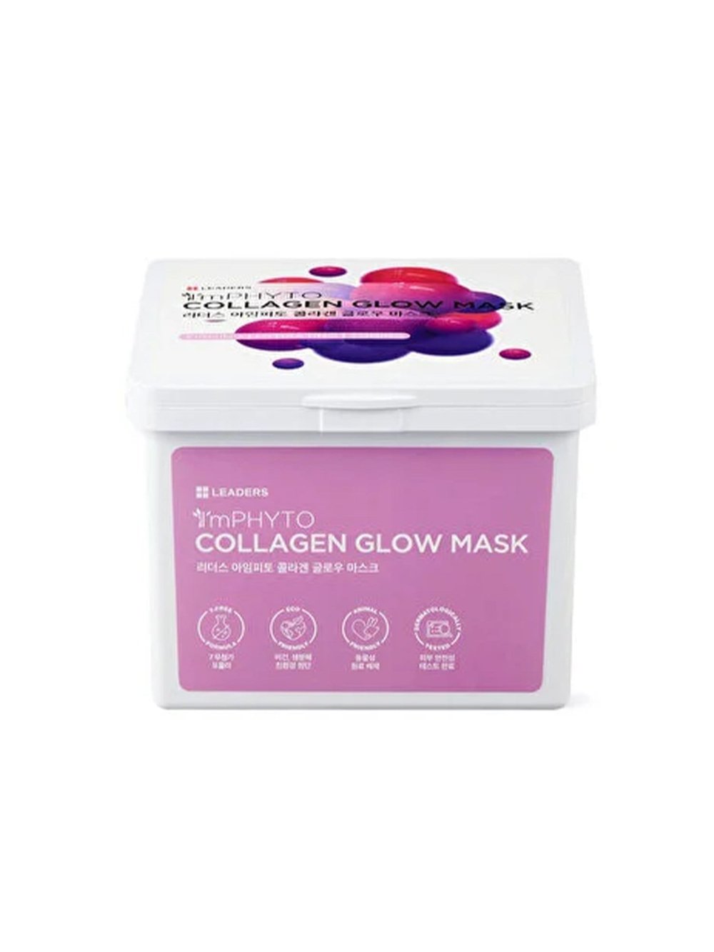 Imphyto Collagen Glow Mask (Kolajen ve Işıltı Veren Yüz Maskesi 20 Adet) 220ml