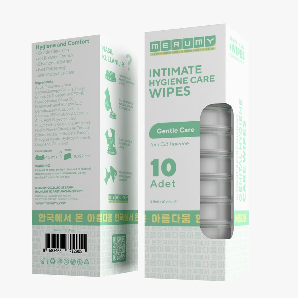 Intimate Hygıene Care Wipes Genital Care