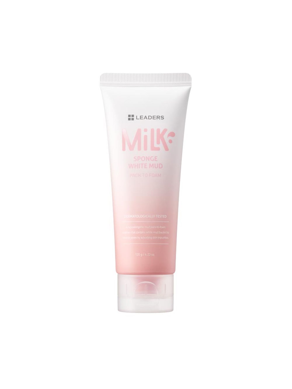 MILK SPONGE WHITE MUD PACK TO FOAM 120G