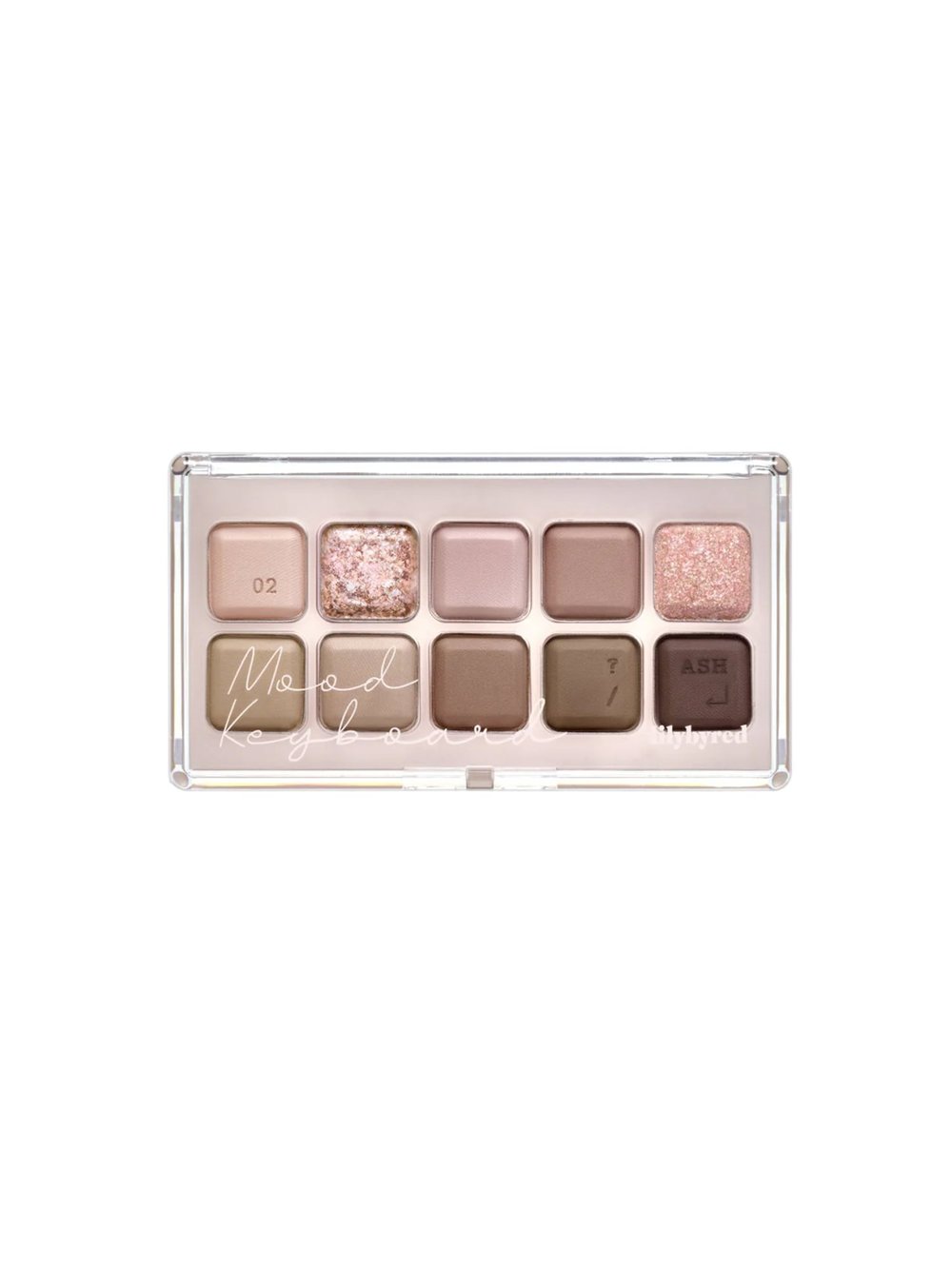 Mood Keyboard 02 #Ash Mauve (10’lu Göz Farı) 10.5gr