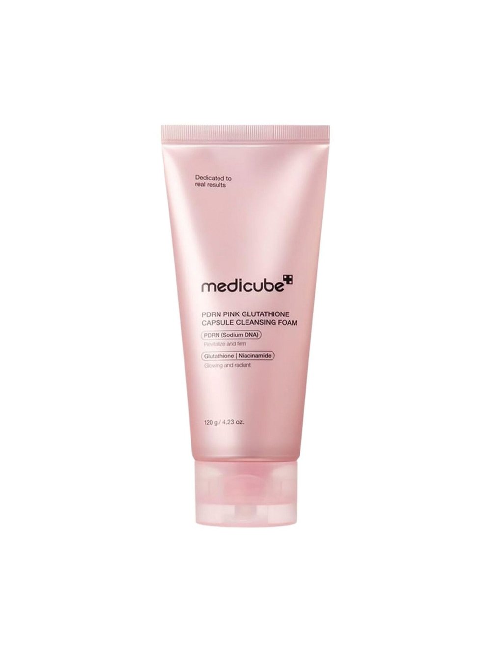 PDRN Pink Glutathione Capsule Cleansing Foam (PDRN ve Pembe Glutatyon Kapsülleri İçeren Aydınlatıcı Temizleme Köpüğü) 120gr