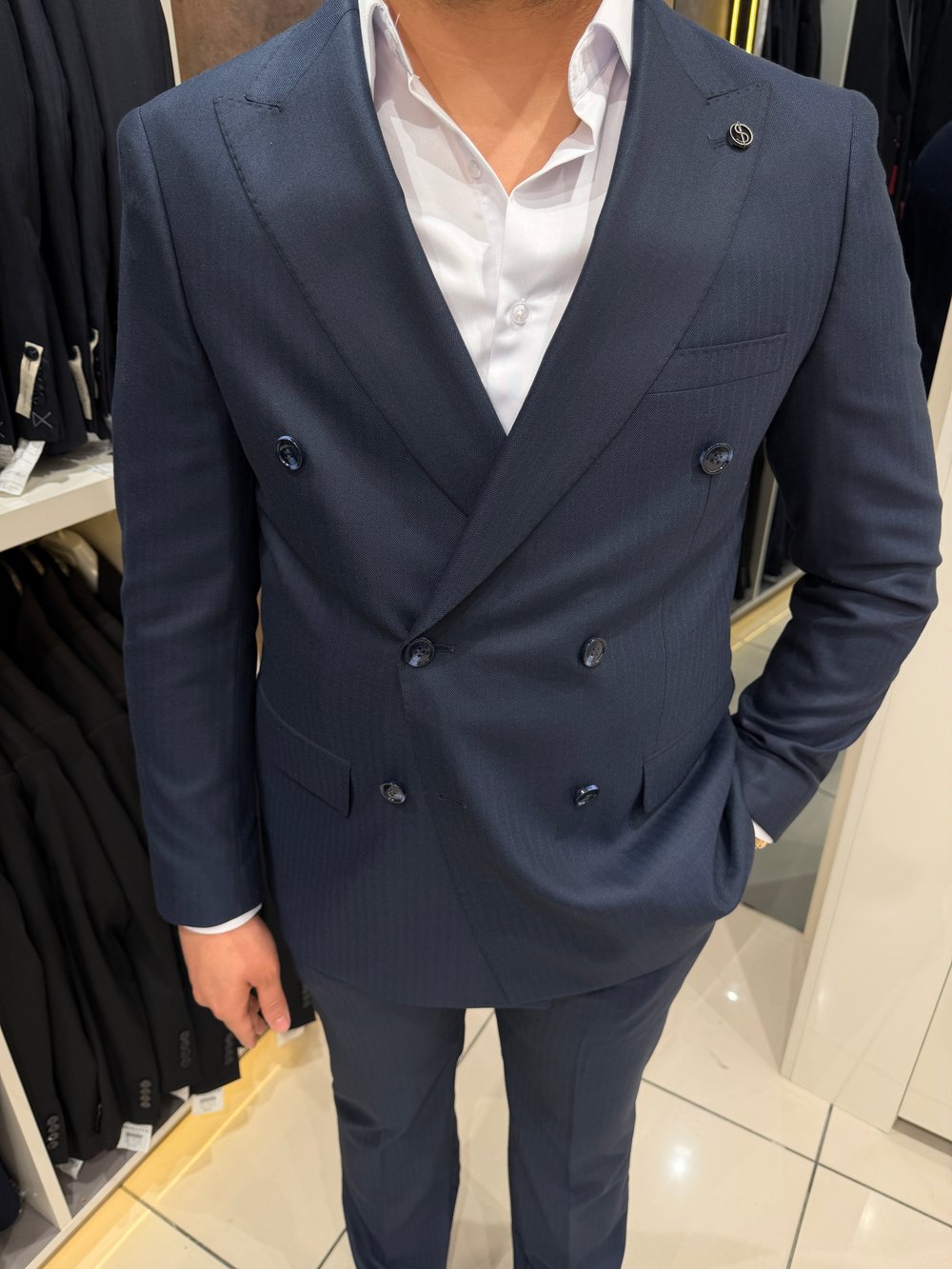 Prestige Kruvaze Takım | Lacivert