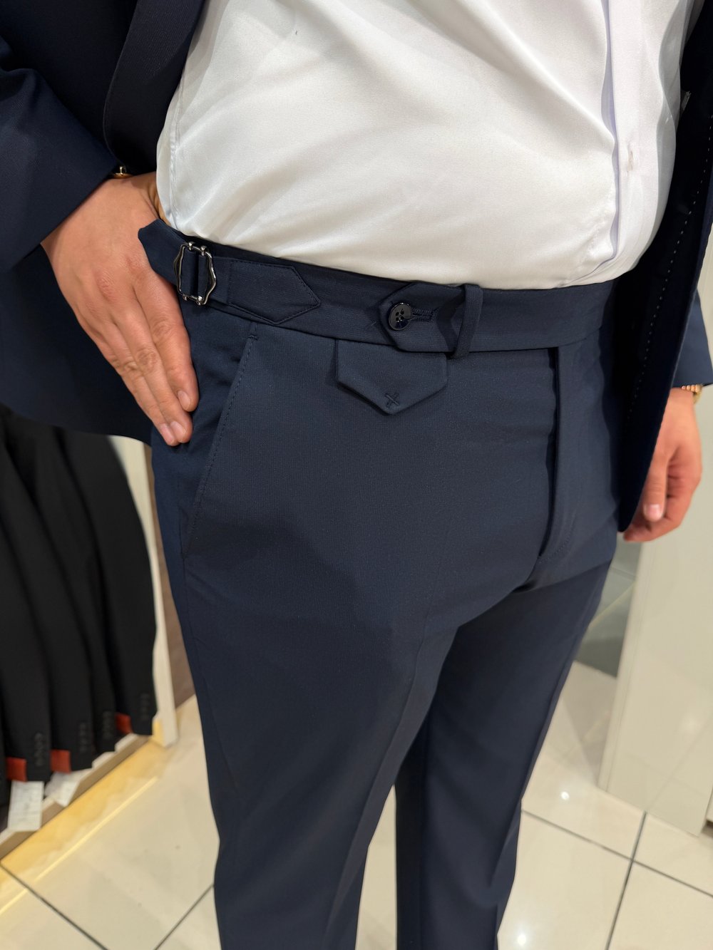Veltro Gold Metal Düğme Takım | Lacivert