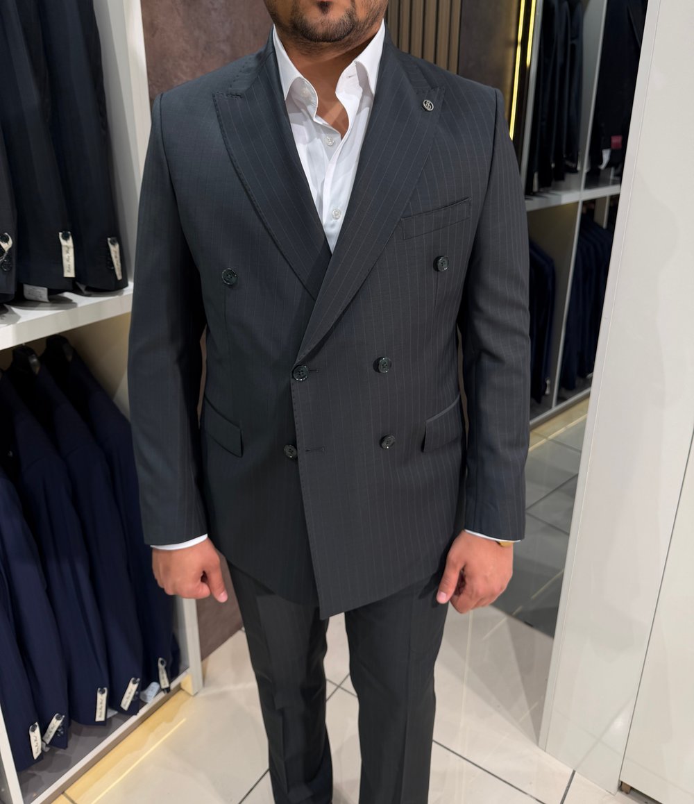 Yünsa Kruvaze Takım Elbise Fine Wool | Haki