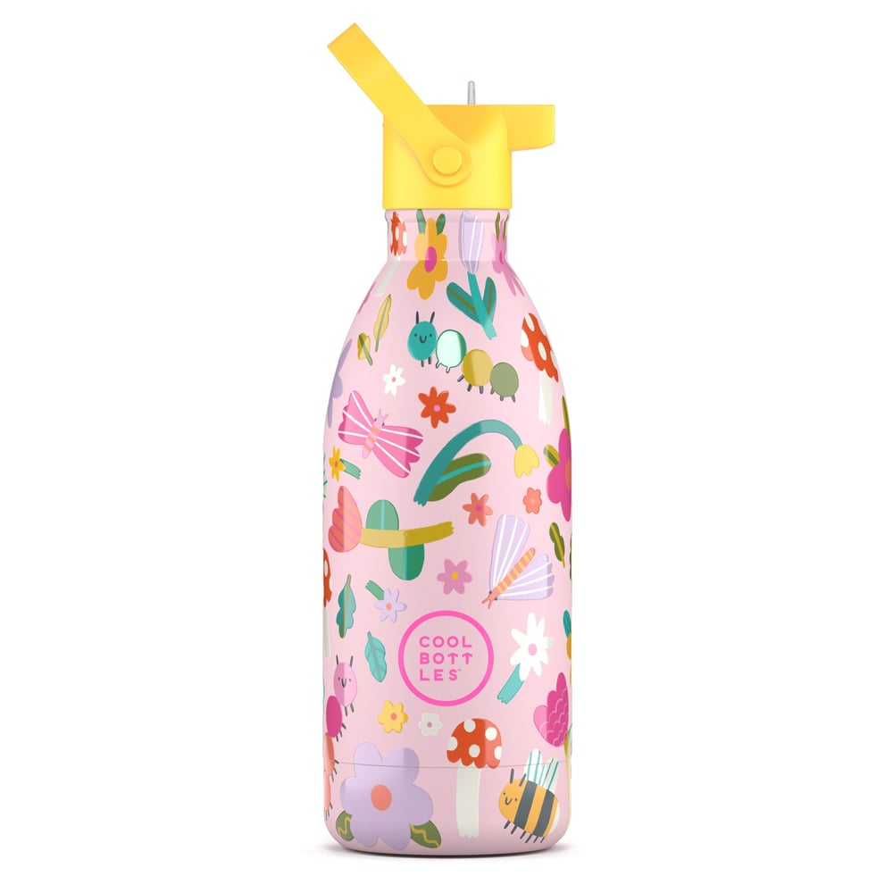 Cool Bottles Paslanmaz Çelik Suluk - The Kids Bottle - Bug Life 500ml-CBBK50BL