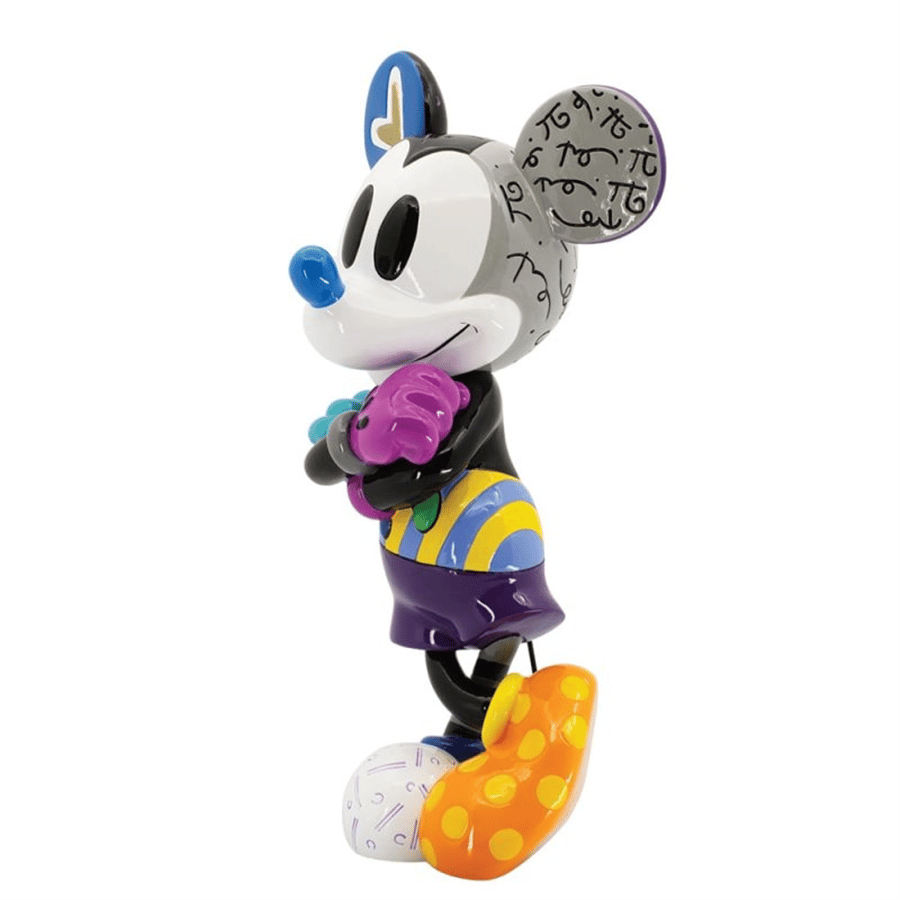 Big Mickey Mouse Romero Britto Pop Art 25,5 cm Lisanslı Figür