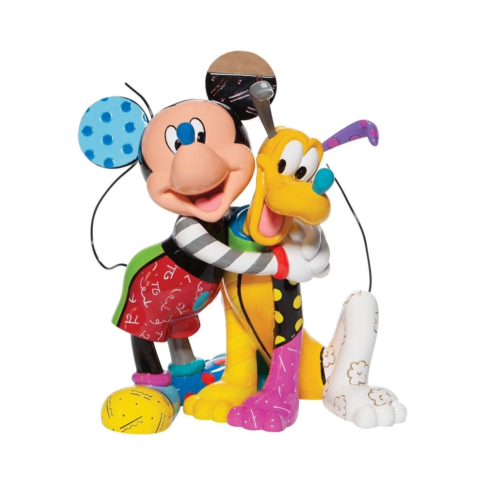 Britto Plüto ve Mickey Mouse Figür Biblo