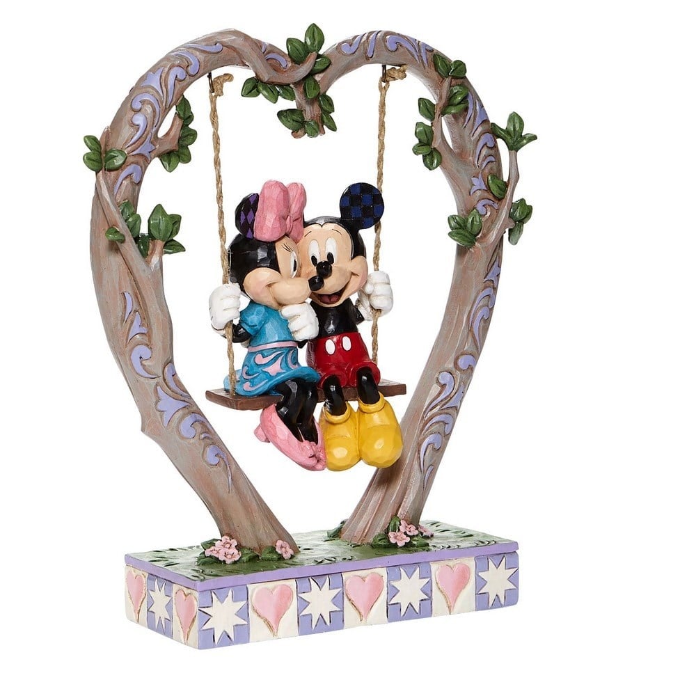 Canlarım Salıncakta Mickey Ve Minnie Salıncakta Figür Biblo