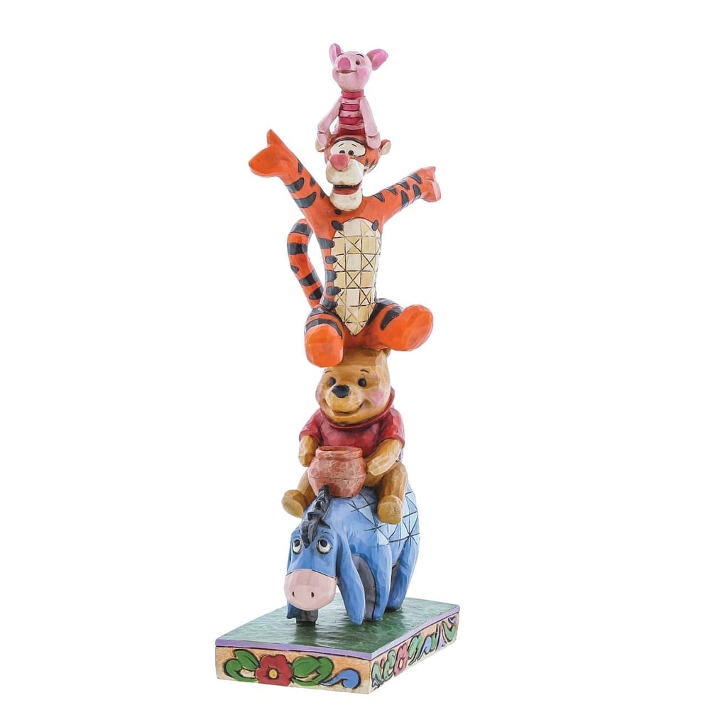Dostluk Tarafından Yapılan Eeyore Winnie the Pooh Tigger Piglet Dekoratif Figür Biblo