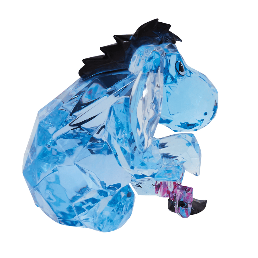 Eeyore Facets Şeffaf Reçine Figür Biblo