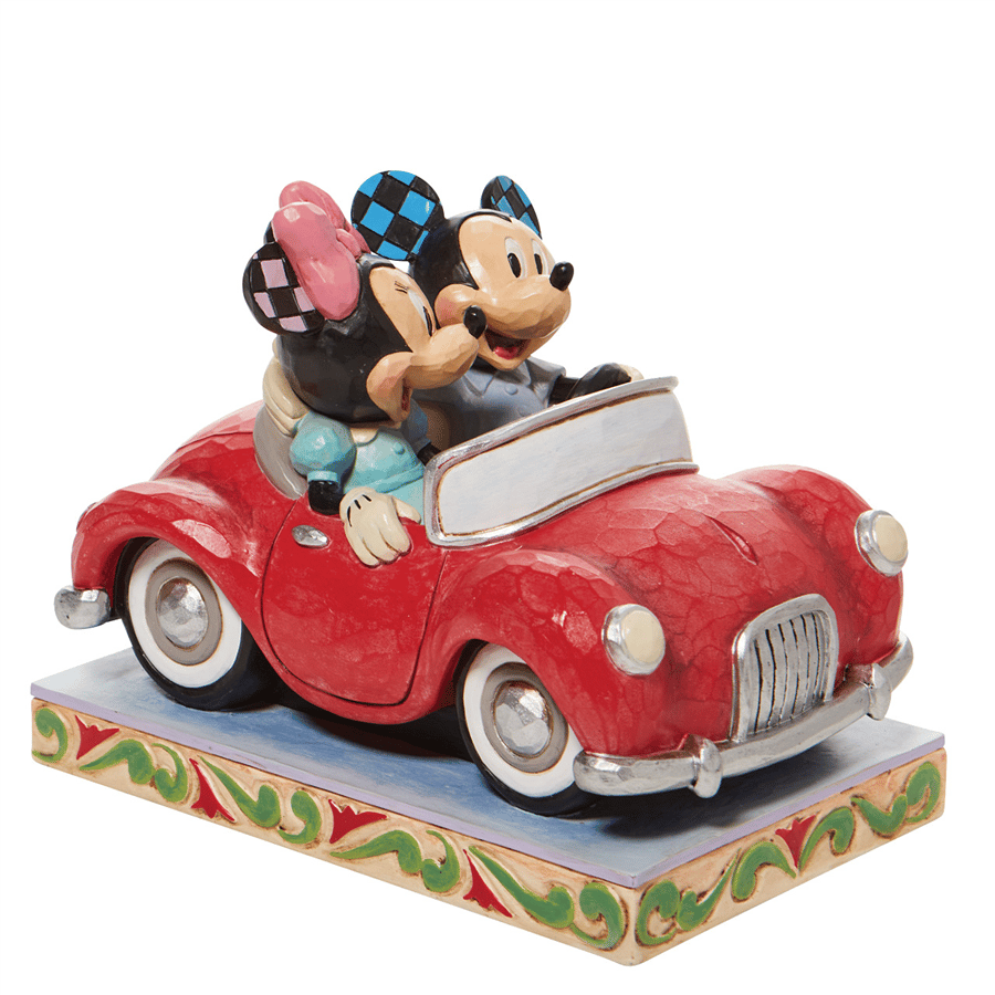 Güzel Bir Yolculuk Mickey ve Minnie Mouse Figür Biblo