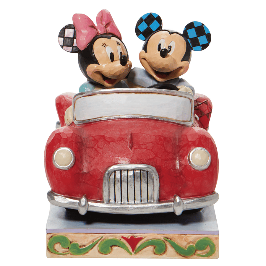 Güzel Bir Yolculuk Mickey ve Minnie Mouse Figür Biblo