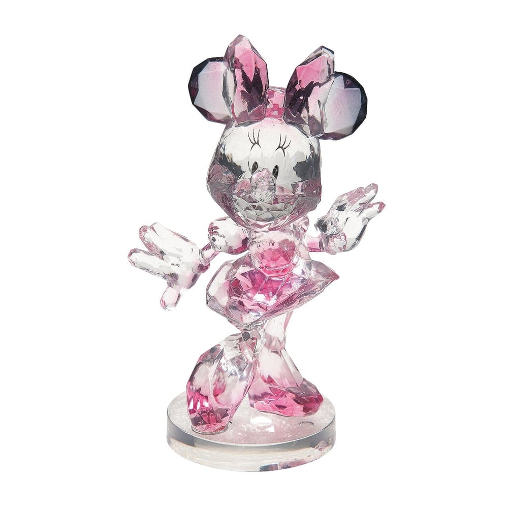 Disney Lisanslı Facets Şeffaf Reçine Minnie Mouse