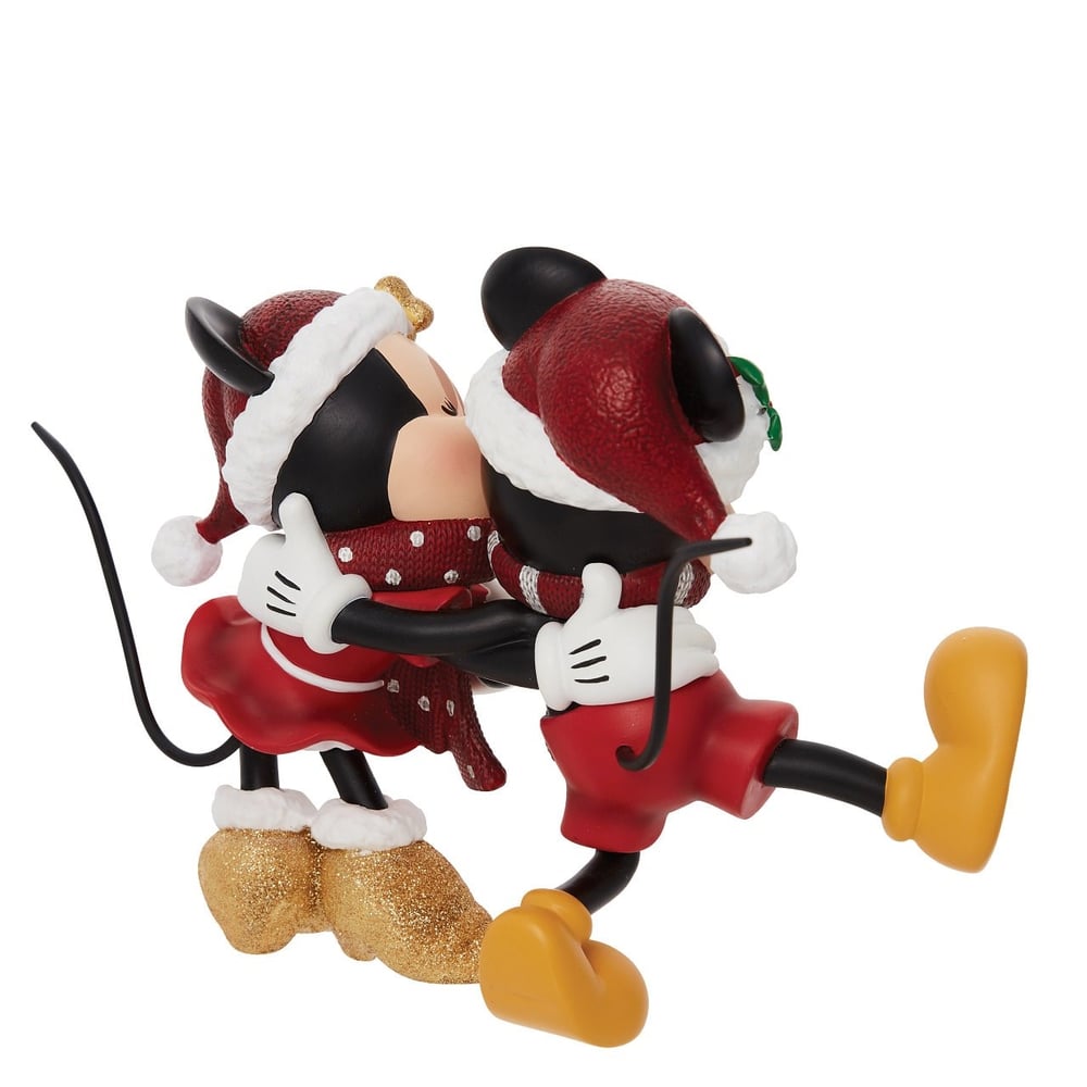 Mickey ve Minnie Noel Figür Biblo